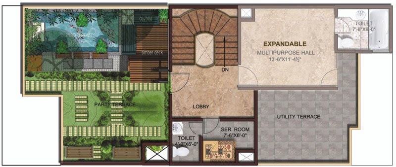 Amrapali Leisure Valley Floor Plan