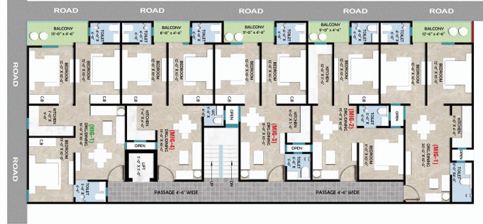 Saraswati Landmark  Site Plan 